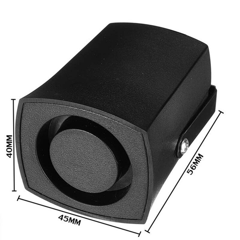 12-24V 6Tones Auto Politie Brandalarm Hoorn Ring Alarmsysteem Sirene Luidspreker Waarschuwing Luid Geluid Alarm speaker