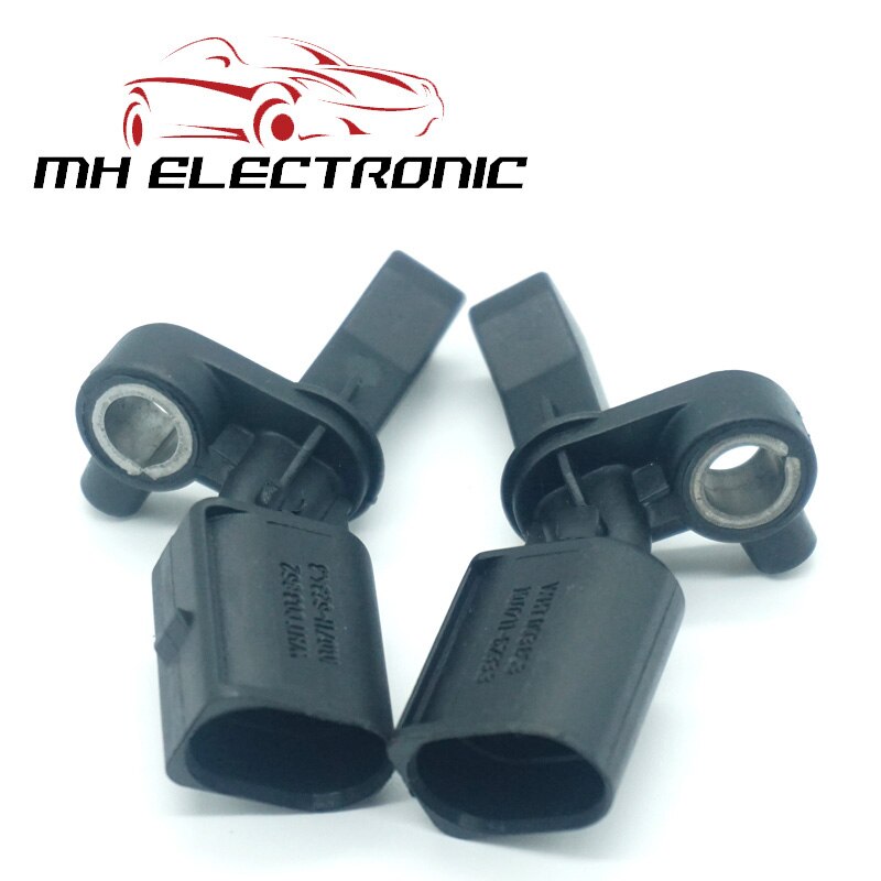 MH Electronic For A2 for V-W POLO 6R 6C 9N WHT003862 WHT003863 WHT 003 863 1 Pairs Rear L & R 4WD ABS Sensor