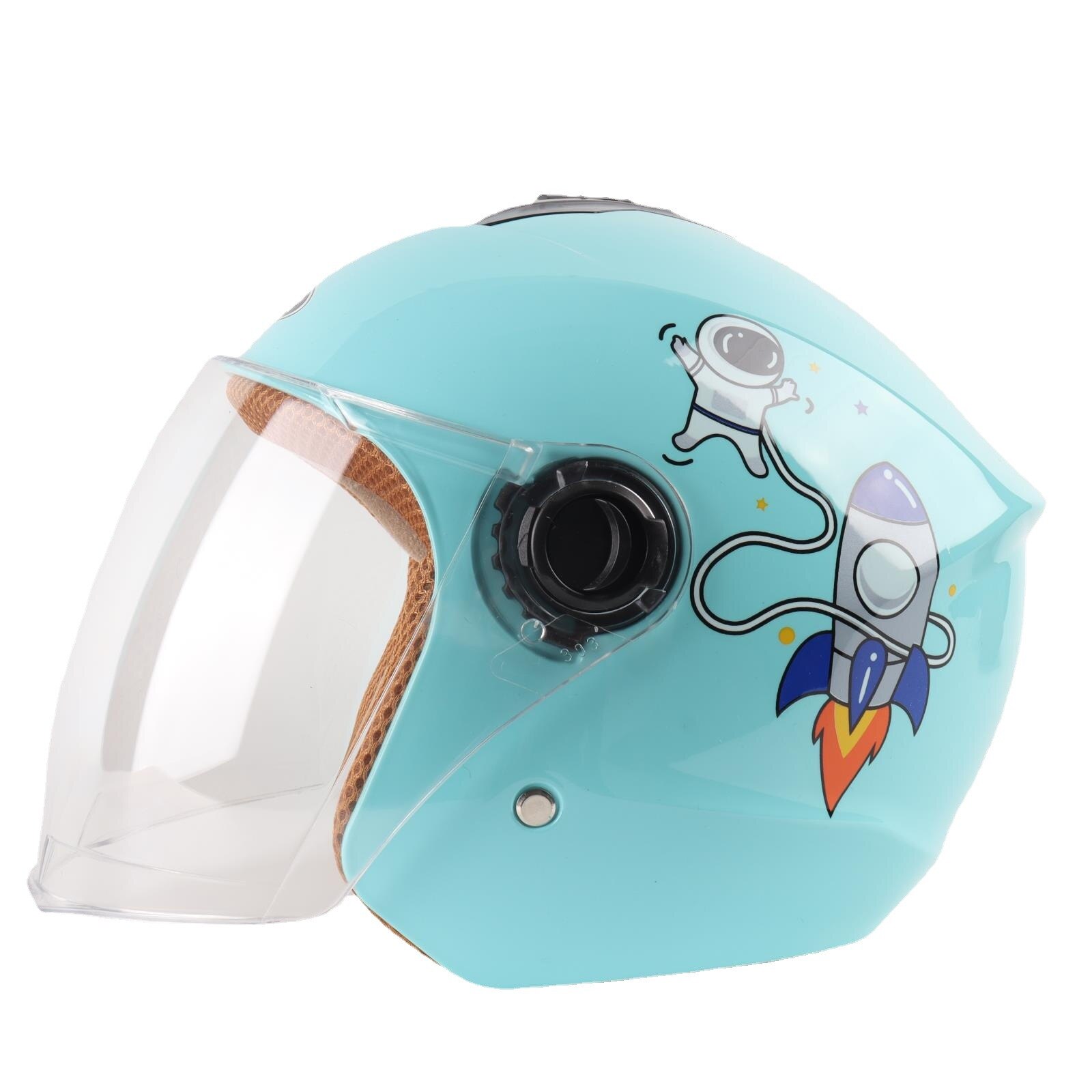 Kids Half Face Motocycle Helmets Four Seasons Riding Helmets Boys Girls Motorcycle Cycling Kid Helmes 47CM--54CM