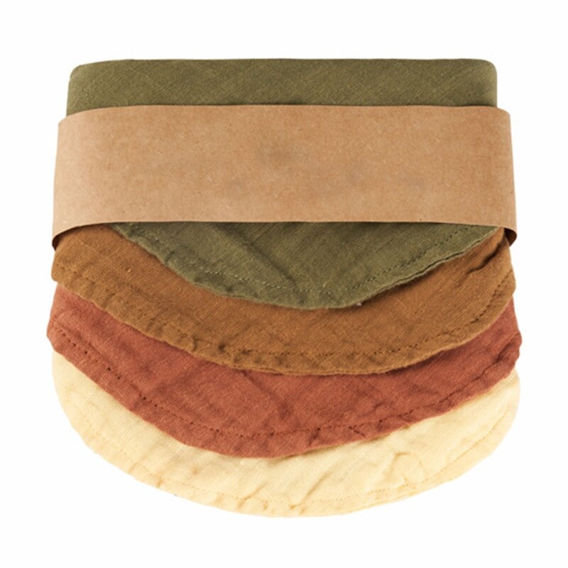 Mousseline Bandana Kwijlen Slabbetjes Voor Baby Meisjes &amp; Jongens Unisex Kinderziektes Bib Sjaal Bib Nordic Afternoon/Kasteel/Retro keer/Rainbo: 03