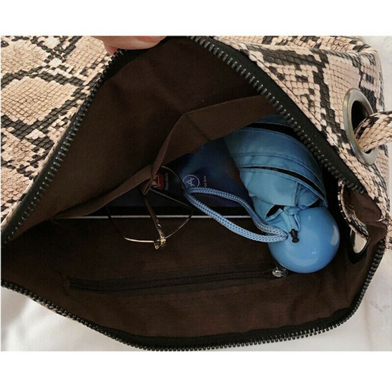 Luipaardprint dames clutch draagbare outdoor handtas pu leren envelop met rits