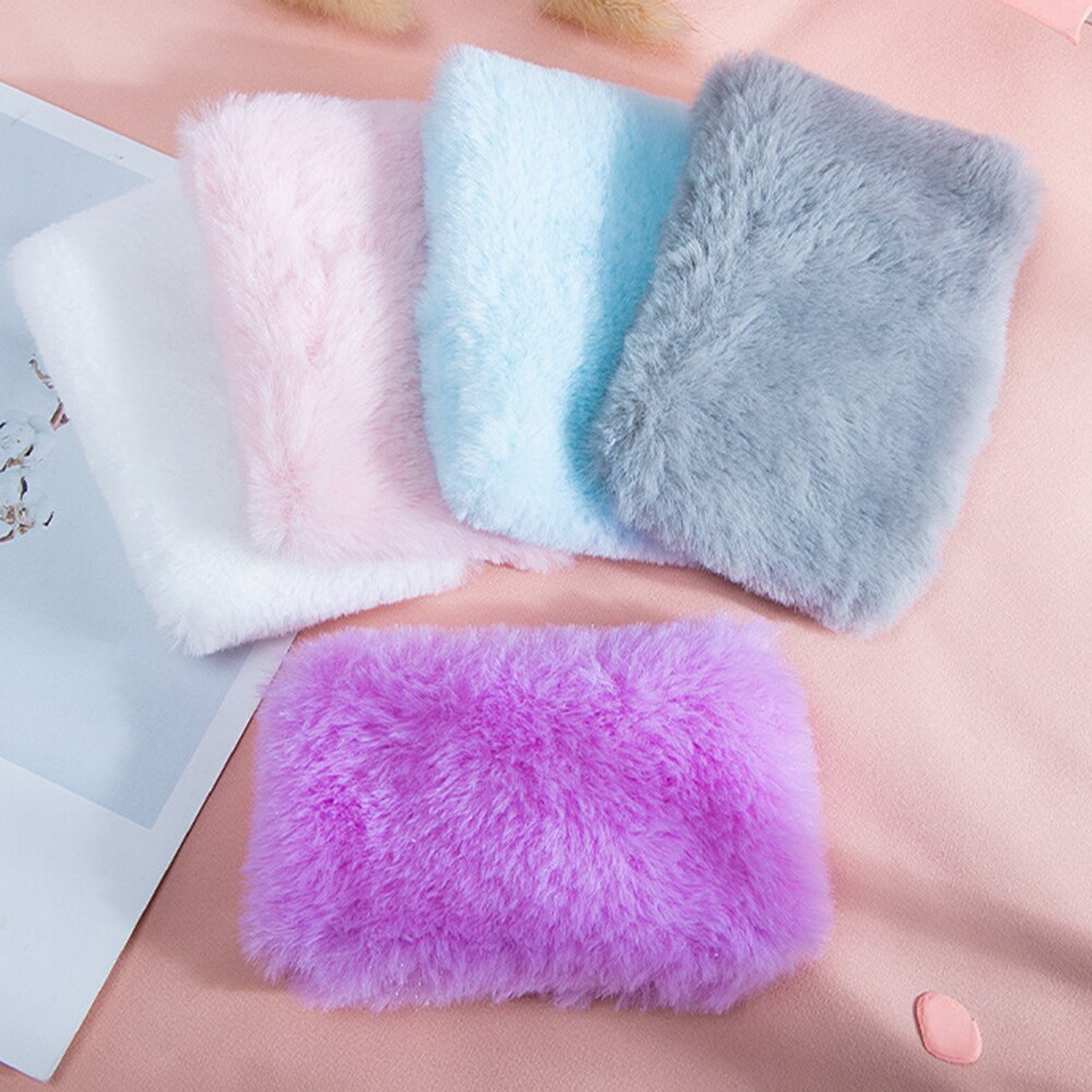 Winter schattige mini vervangbare zelfverwarmende binnenkernen pluche hoes handwarmer huishoudelijke artikelen warmteproducten