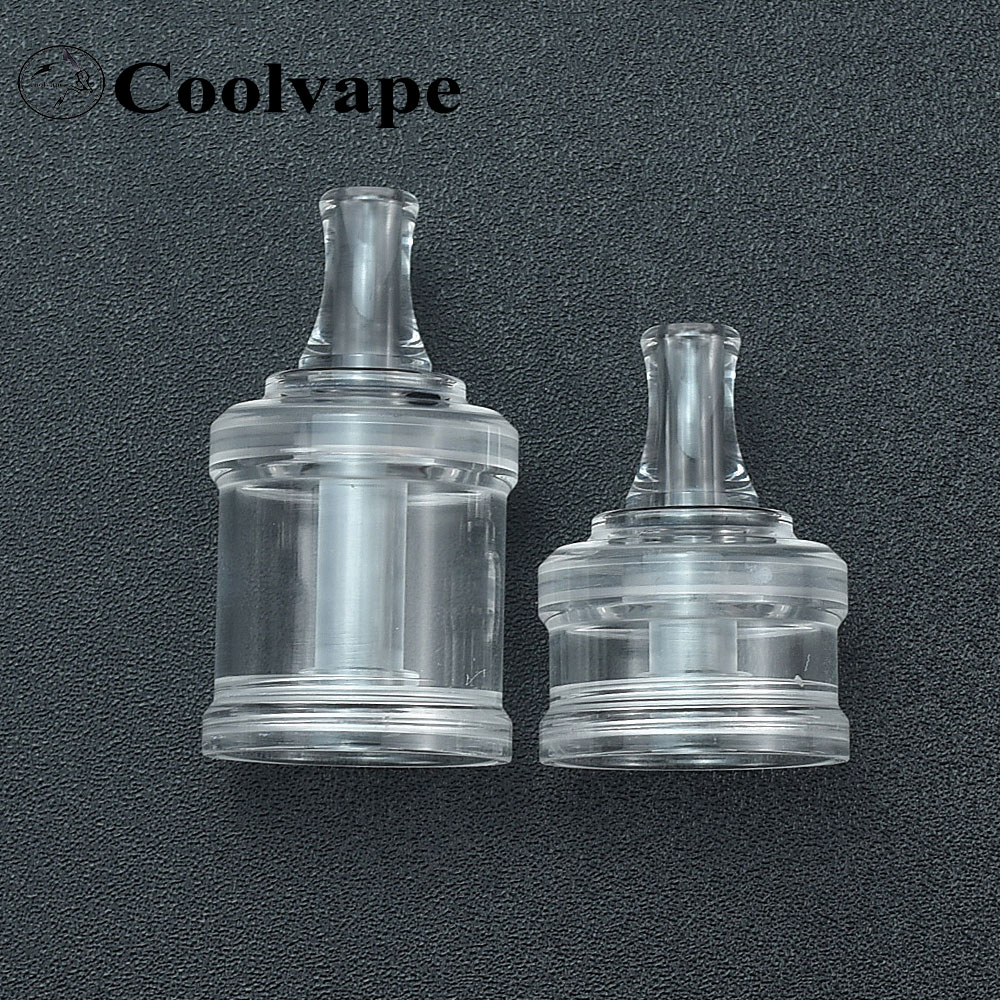 sxk Flash e Vapor V4.5S+ RTA MTL Atomizer SteamTuners Nano BellCap pc material bellcap with 510 mtl drip tip resin: SL-W-PC