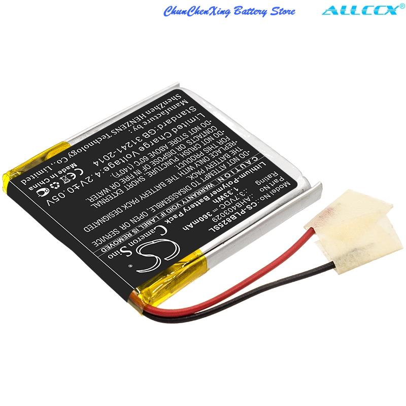 Cameron sino 360 mah akku ahb 403029 für kabellose headsets  b825- plantronics voyager focus  b825,