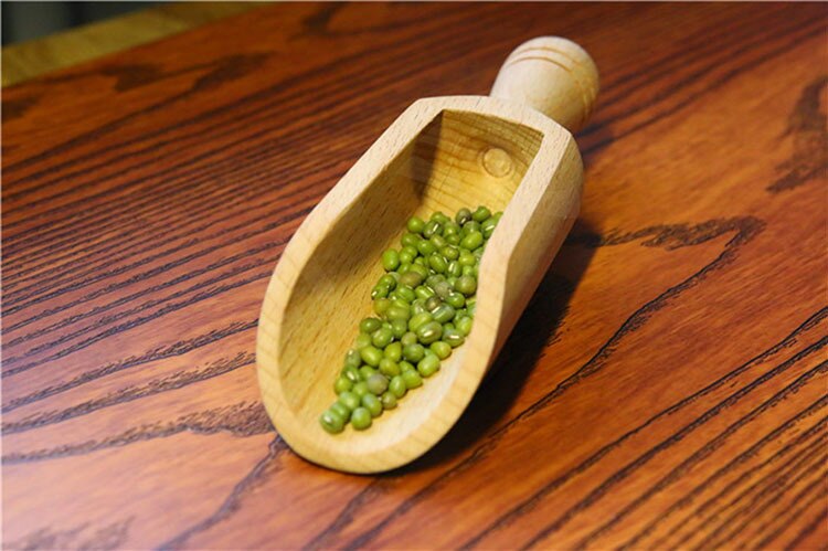 Mini boules café thé en bois 6 pièces | Mini bain de bonbons sel épices saveurs cuillères