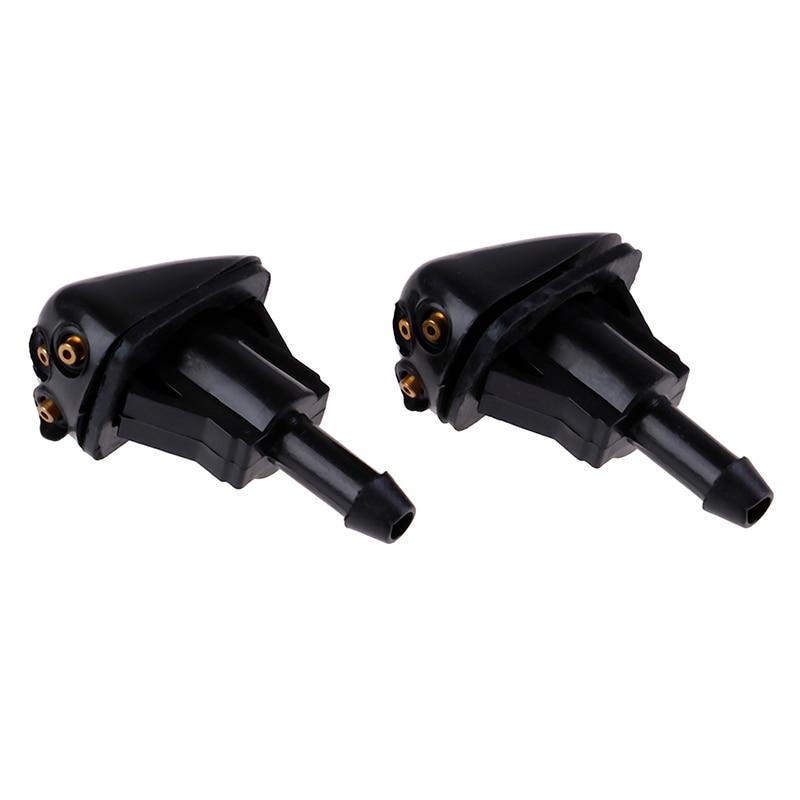 2Pcs Plastic Windshield Wiper Washer Spray Nozzle