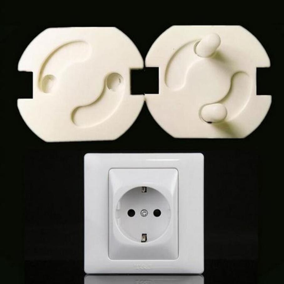 10PCS EU Power Socket Electrical Outlet Baby Kids Child Safety Guard Protection Anti Electric Shock Plugs Electric Protect