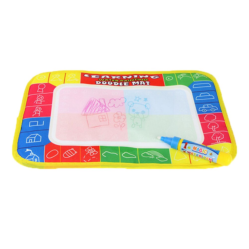 Reusable Magic Water Drawing Book Coloring Book Painting Writing Mat Board Magic Pen Doodle Education Toy Drawing Board: Default Title