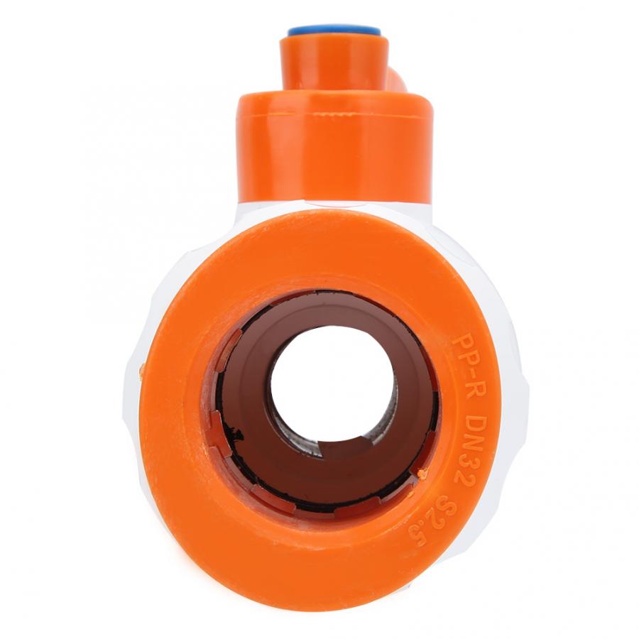 PPR Plastic Ball Valve Pipe Quick Connection Valve Water Pipe Accessories 32mm for PPR PE PVC Common Water Pipe