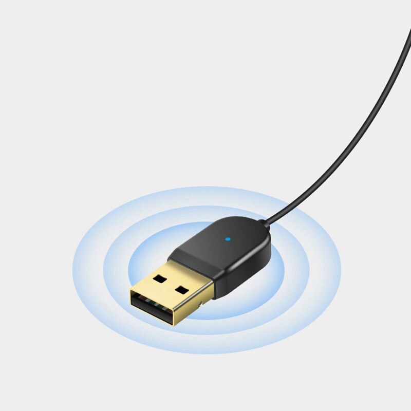 Bezprzewodowy adapter Bluetooth 5.0 USB może połączenie poprzez Bluetooth odbiornik komputera głośnik samochodowy złącze