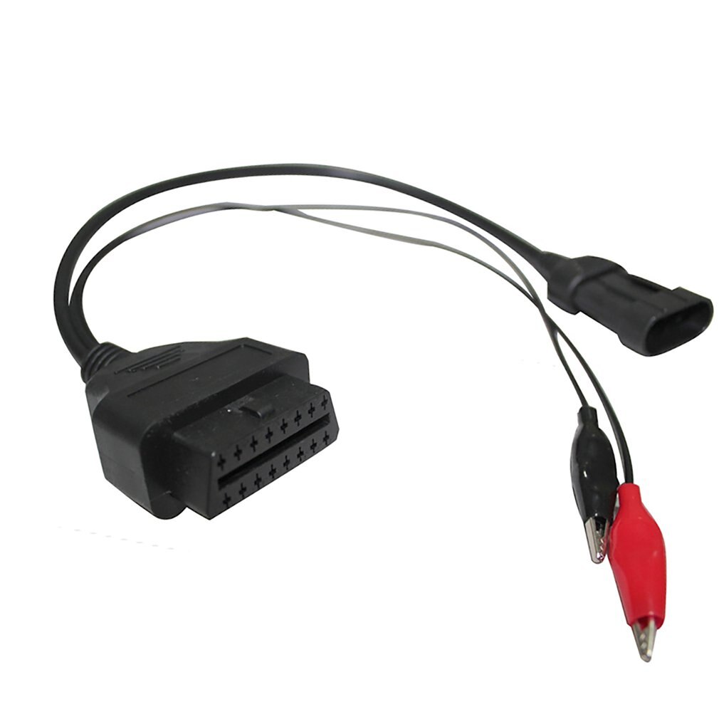 Cable adaptador OBD2 de 3 pines a 16 Pines, conector de diagnóstico para Fiat Alfa Lancia