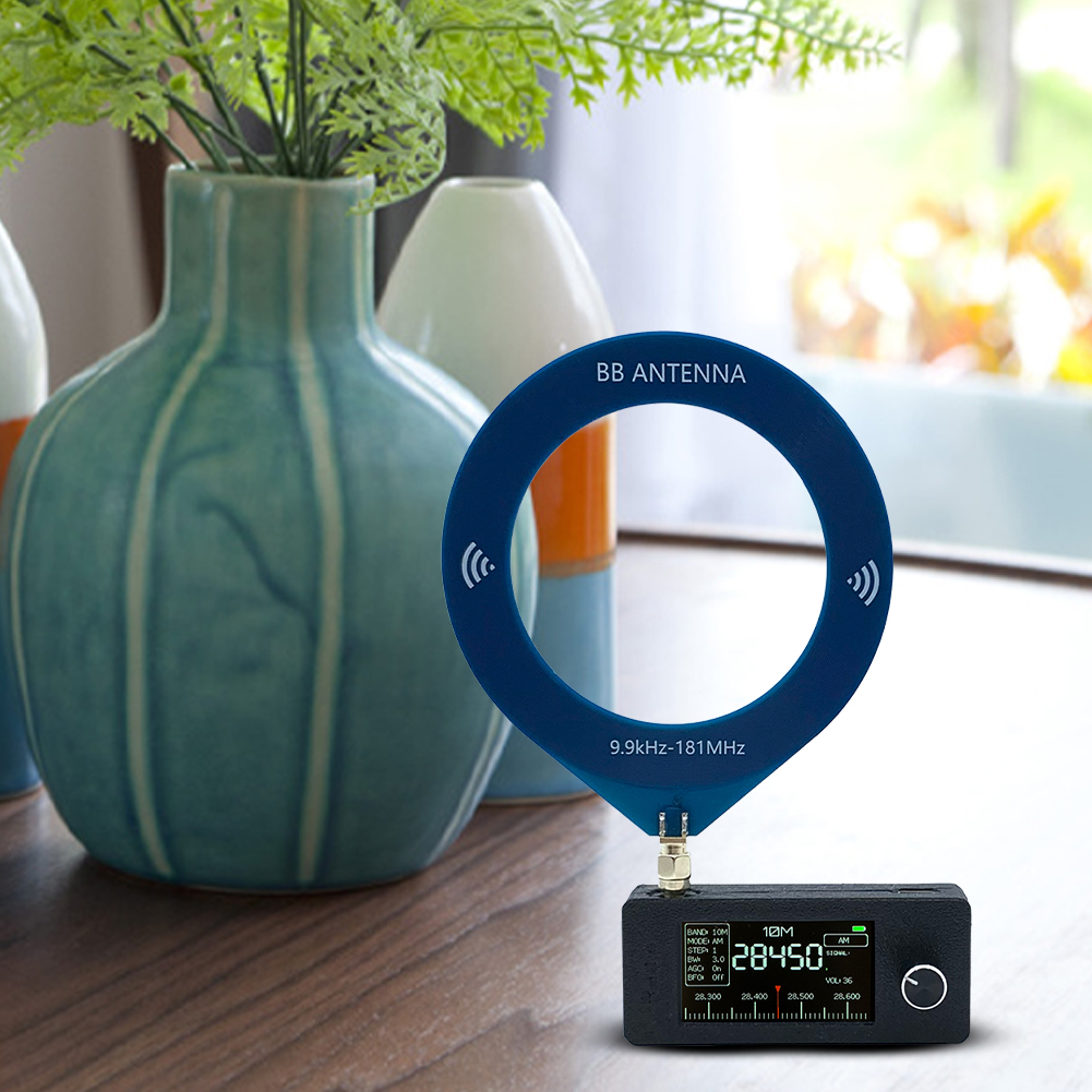 SI4732 Mini radio tascabile da 0,5-108 mhz LSB USB AM FM FM/AM Radio con antenna ad anello Ricevitore radio per tutte le bande HF SW MW VHF Radio