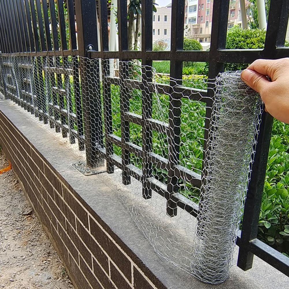 Zeshoekige Mesh Kip Draad Netto Crafting Wire Mesh Netting Met Kniptang Voor Outdoor Tuin Planten Yard Home Decoratie