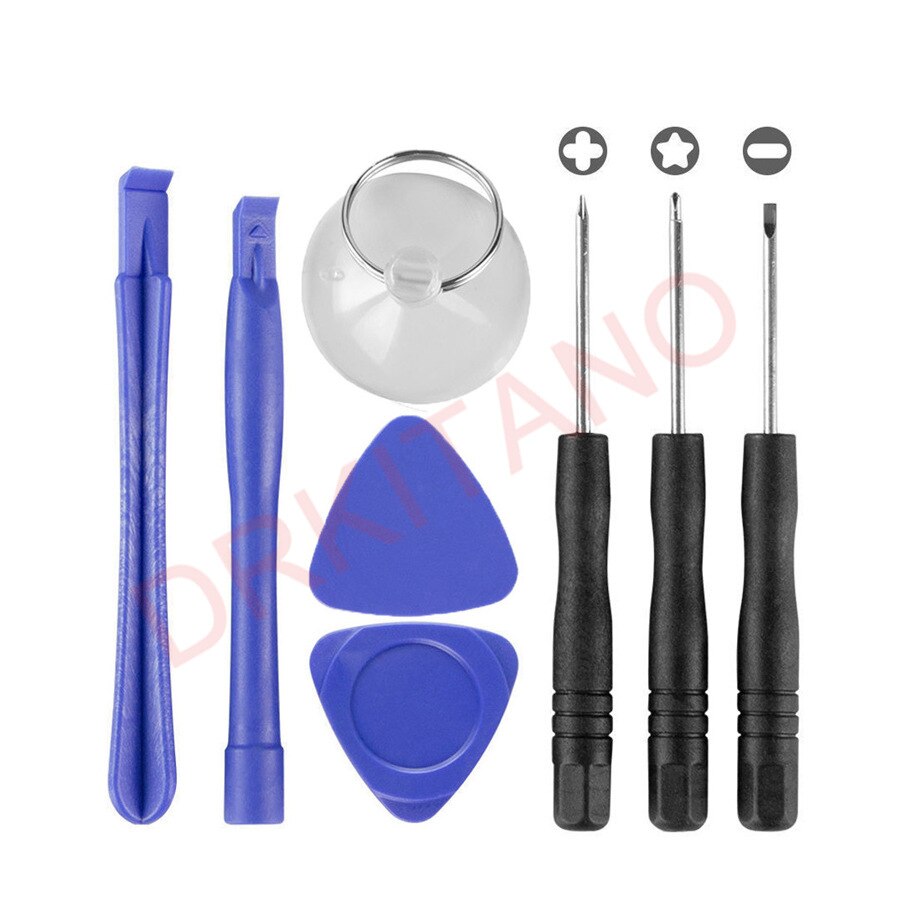 8 In 1 Schroevendraaiers Opening Pry Set Kits Demonteren Gereedschap Voor Iphone Android 8in1 Schroevendraaier Mobiele Telefoon Reparatie Tools Kit