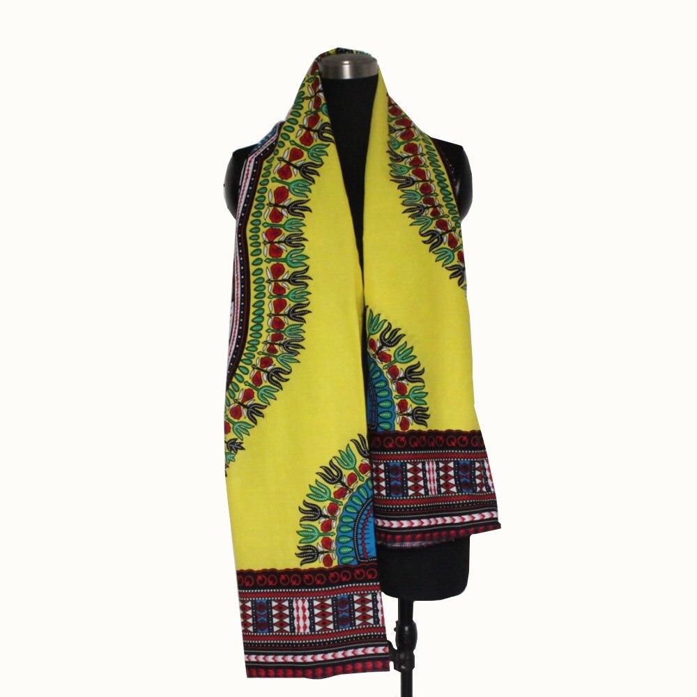 Mr hunkle vinter overdimensioneret plaid afrikansk print unisex bomulds wrap dashiki tørklæde