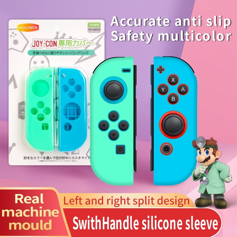 for Nintendo Switch Joycon Cover Protector Joy Cons Grip Gel Guard Switch Joy Con Controllers Silicone Skin Anti-Slip Joy-Con