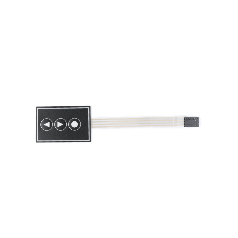 10/1Pcs 1x3 Matrix Array 3Key Button Membrane Switch Keypad Keyboard Control Panel DIY Kit For Arduino 1*3 Keys