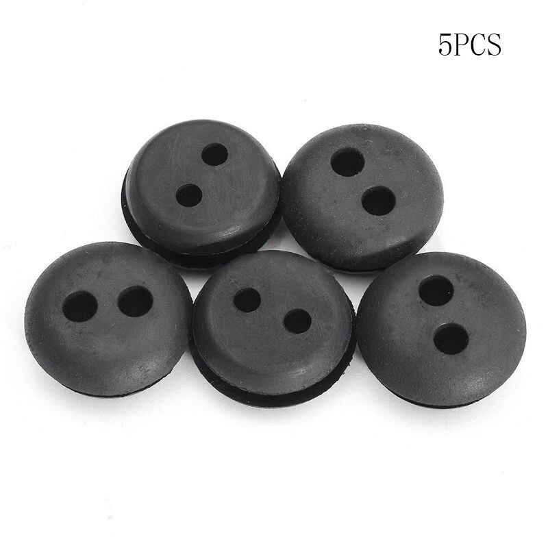 5x 2 Hole Fuel Gas Tank Rubber Grommet Replace For Stihl Husqvarna Homelite Part