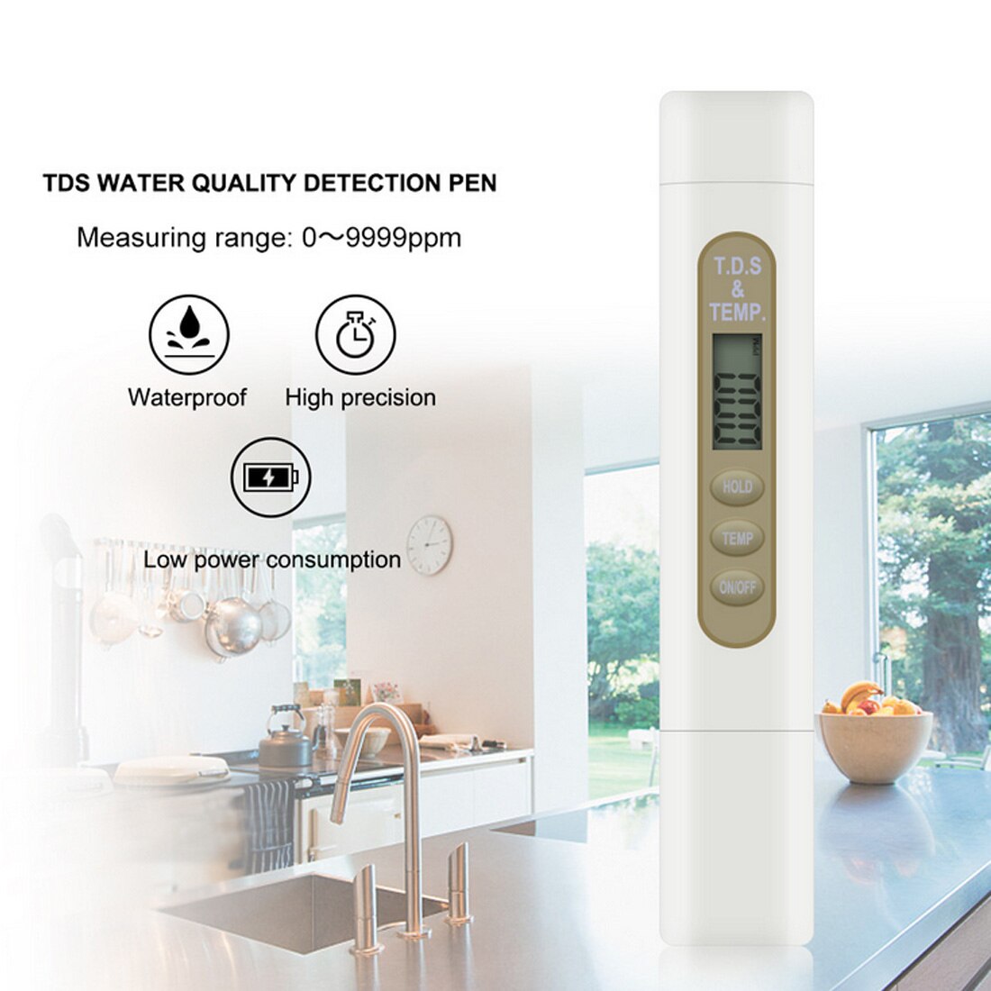 PC101 PH CL2 Chlorine Tester Water Tester Portable Home Swimming Pool Spa Aquarium PH Meter Monitor Checker Tools
