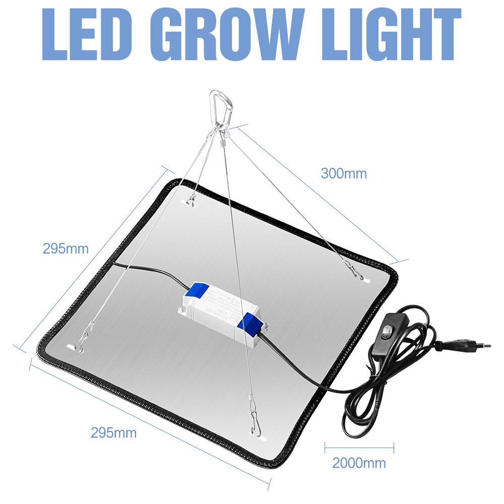 LED Voll Spektrum Licht 2000W Wachsen Licht GEFÜHRTE Anlage Lampe 220V Innen Wachsen Lampe Phyto Blume Samen LED gewächshaus Beleuchtung 110V