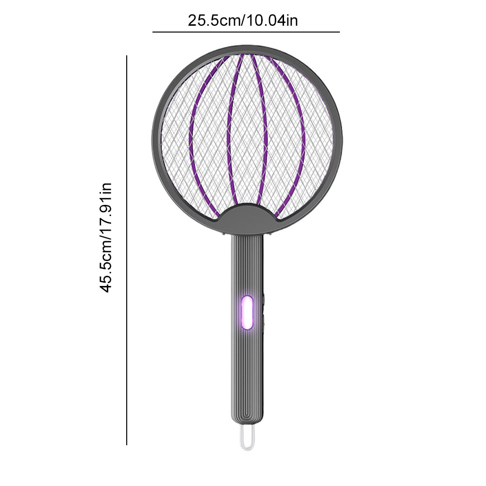 Mosquito Killer Electric Mosquito Racket Fly Swatter Killer USB Rechargeable Mosquito Killer Portable Electric Mosquito Swatter: green