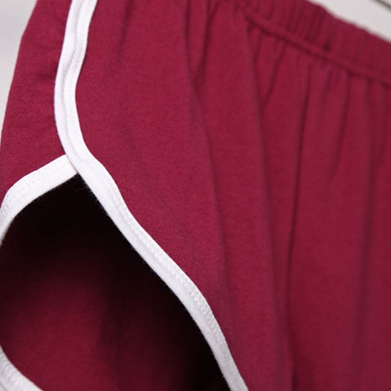 Summer Street Shorts Women Elastic Waist Short Pants Women All-match Loose Solid Soft Cotton Casual Short Femme