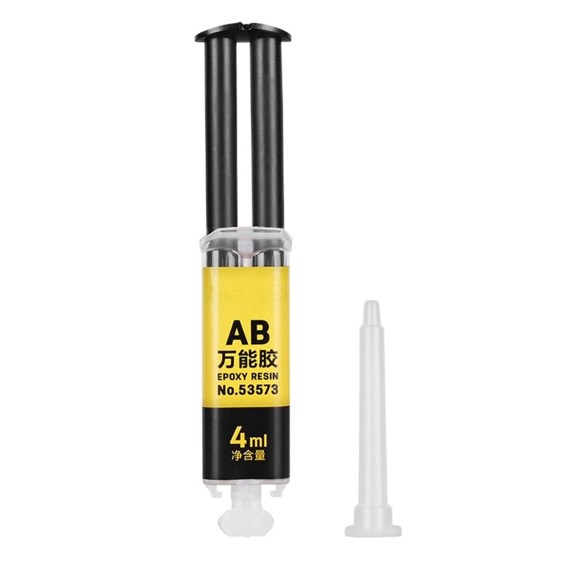 Pegamento AB líquido de de 4 ml, adhesivo fuerte de solidificación rápida de 2 minutos para el hogar de la Oficina, MAY-8