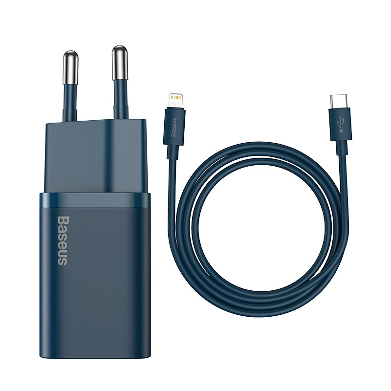 Baseus 20W Pd Super Si Usb C Lader Voor Iphone 12 Pro Max Ondersteuning QC3.0 Snel Opladen Draagbare Telefoon oplader Voor Ip 11 Pro Max