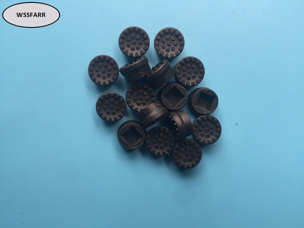 50 stks/partij voor hp zwart trackpoint muis rubber caps vervanging