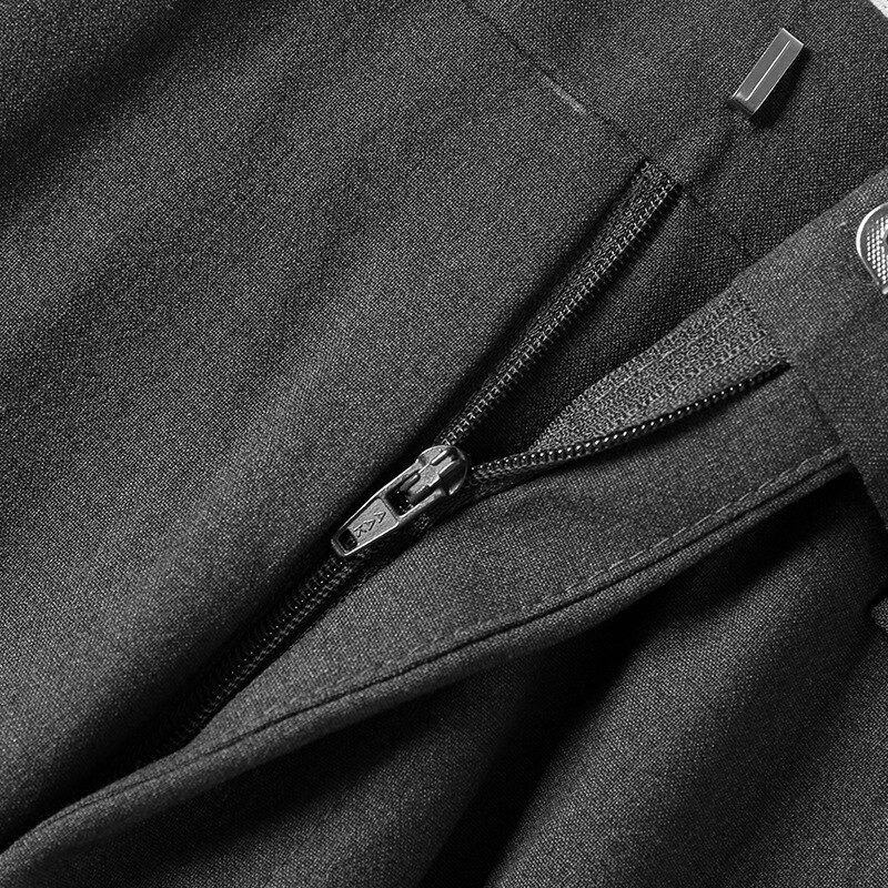 Zogaa zomer herfst heren pantalon koreaanse versie slanke voeten rechte pantalon katoenen smart casual herenbroek