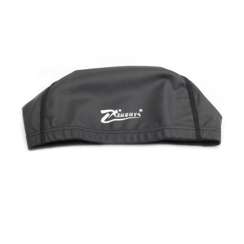 Gorros de natación impermeables para hombres y mujeres, de tela PU, impermeables, para niños y niñas, para piscina, para adultos