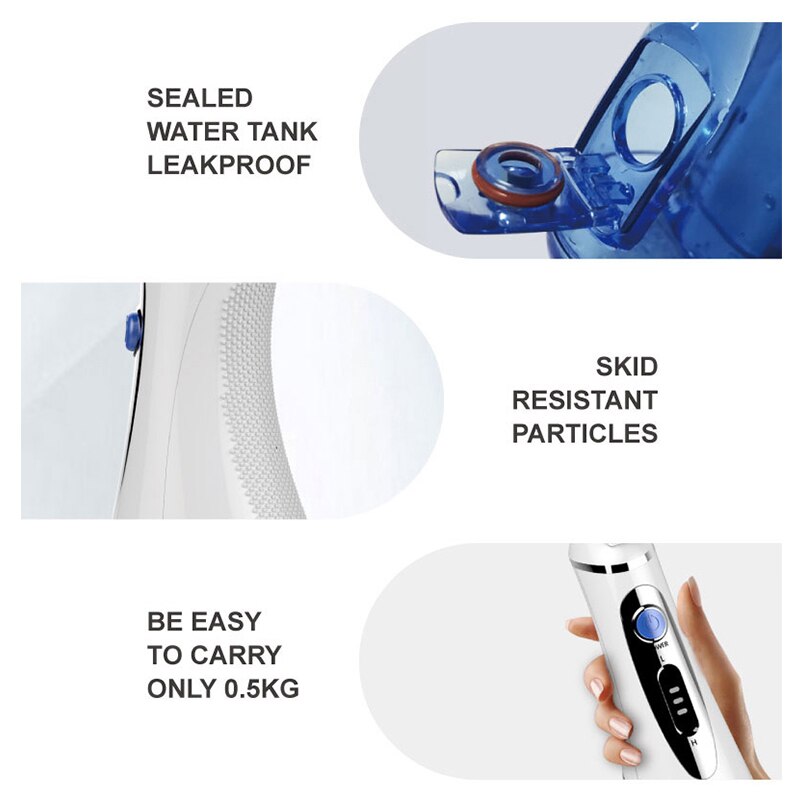Oral dental irrigator 3 lägen vattenflosser bevattning usb laddning bärbar vattenplus dental irrigator vattenstråle tandrenare