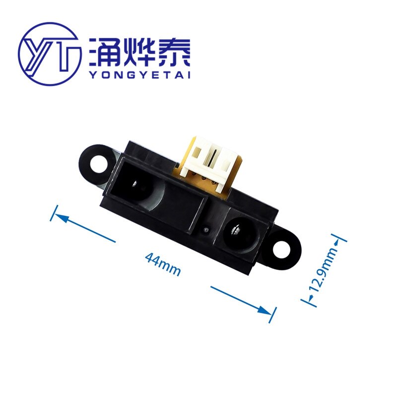 YYT 2Y0A21 GP2Y0A21YK0F infrared distance sensor GP2D12 distance detection 10-80cm with line