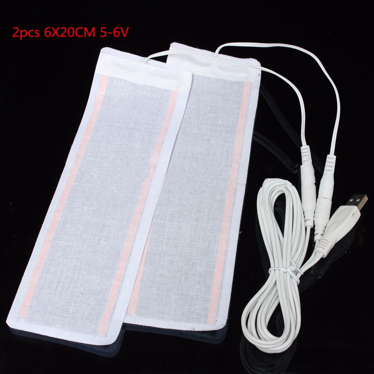 1/2Pcs 2-12V Winter Outdoor Thermal Warm Mittens Heater for Gloves Pad Gloves Heated Pads Electric Heating Element