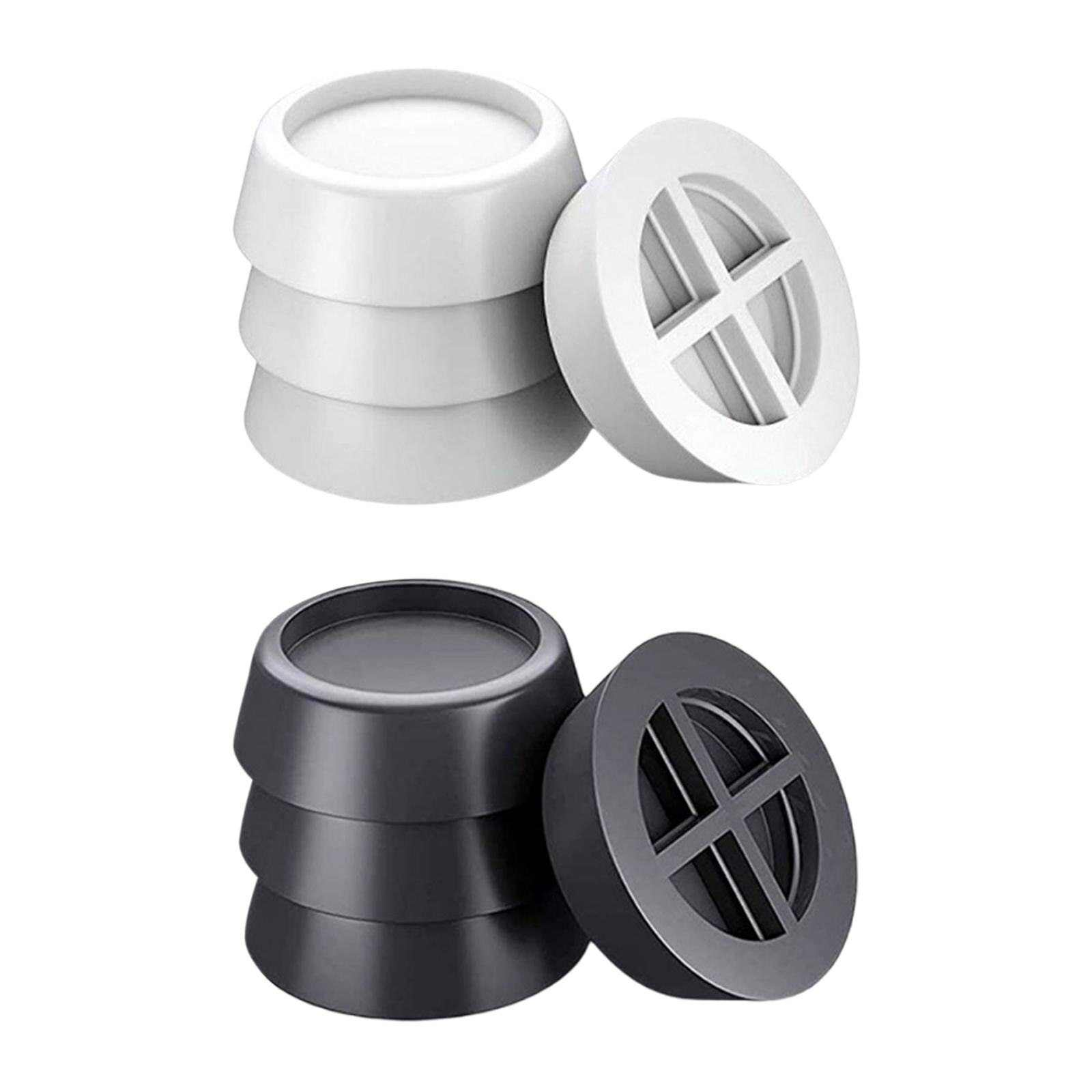 Tapis Anti-Vibration antidérapant, 4 pièces, Base de pied de levage pour meubles, Anti-secouement, Anti-bruit, pour sèche-linge, Machine à laver