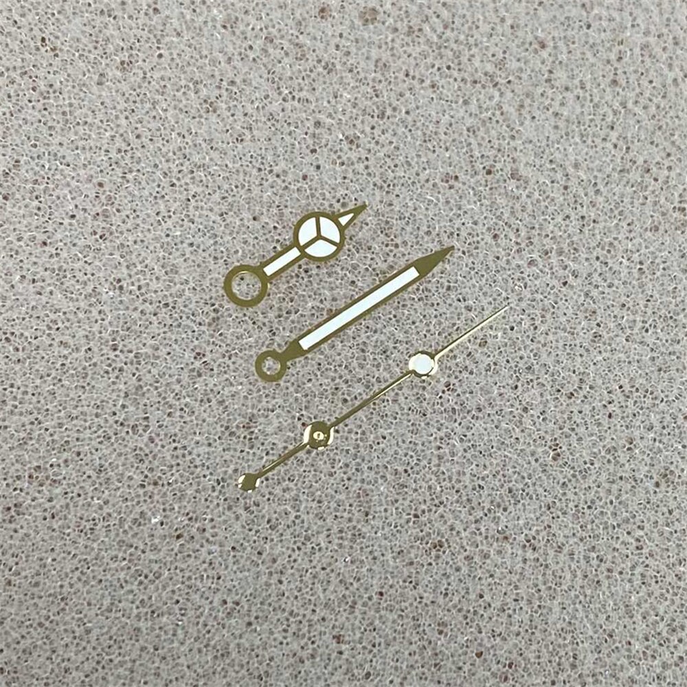 Groene Lichtgevende Wijzers Pointer Voor NH35/NH36 Horloge Beweging Modificatie Kits: Goud