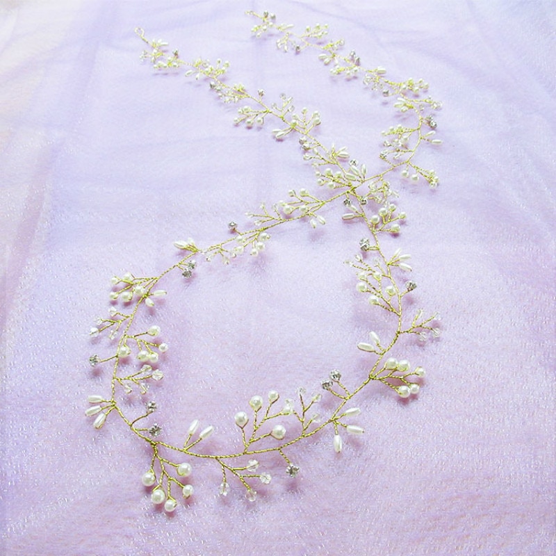 1 Uds clip de perla para el cabello de las mujeres coreano accesorios de vestido de novia horquilla de barra Accesorios para peinados