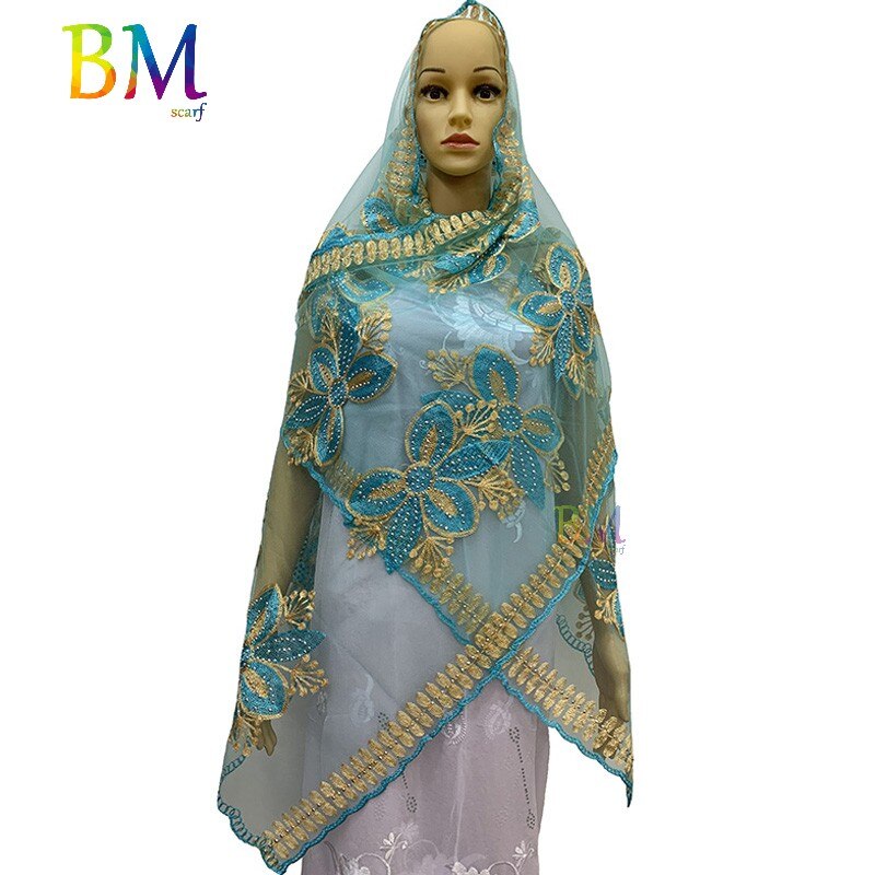 African women scarf muslim women scarf 200*50cm small net scarf for shawls BX09
