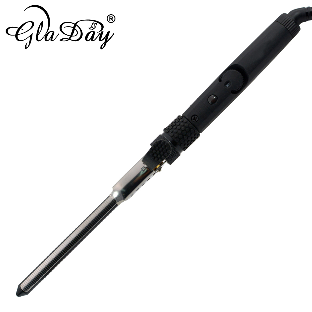 9-15mm Deep Curly Hair Styler Curls Ceramic Curling Iron Wand Curler Pear Hair Curlers Rollers Good Items Curling Wand
