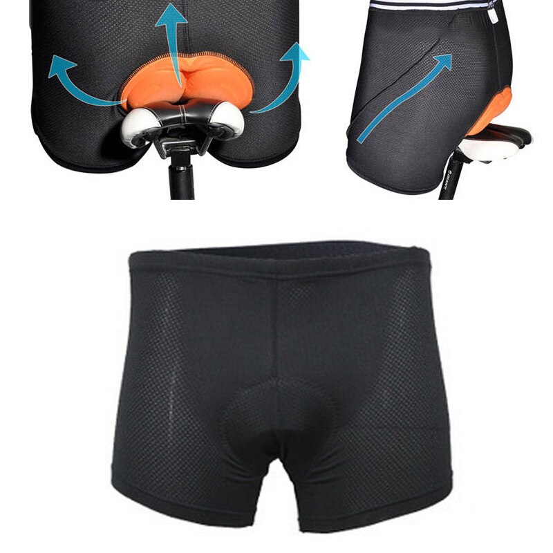 Mænd 3d polstret gel åndbar cykelshorts fitness sport undertøj cykel shorts cykel korte bukser sek 88