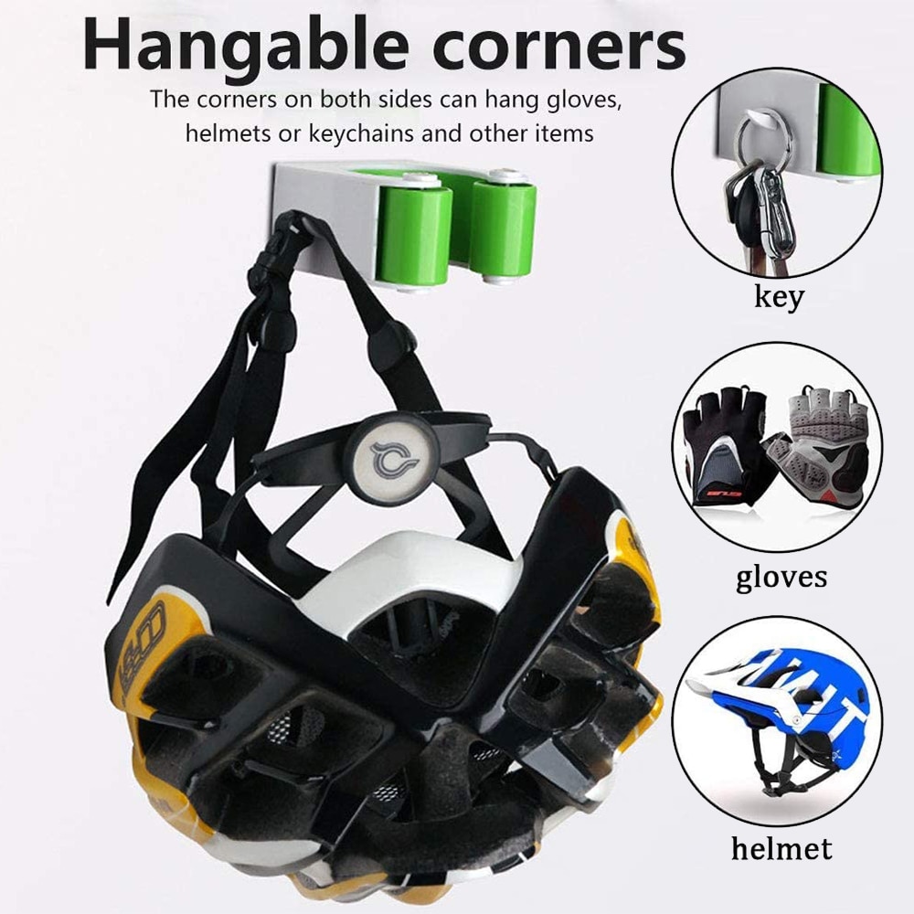 Bicycle Parking Rack Buckle Portable Wall Mount Hook Mountain Road Bike Indoor Vertical Bike Storage Cycling Display Stand