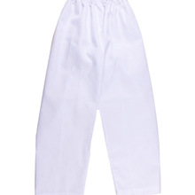 White Taekwondo Pants Dobok Tae kwon do Uniforms Karate fighting Pants Taekwondo Trainers White Clothing kids adult