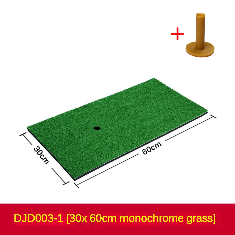 PGM tapis de frappe de Golf intérieur extérieur Mini pratique Durable PP coussin d'herbe exercice d'arrière-cour aides à l'entraînement de Golf avec TEE DJD003: Violet