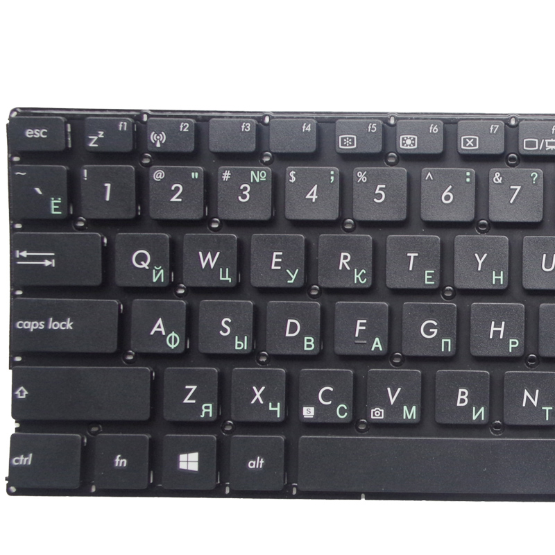 YALUZU pour ASUS X554L X554LA X554LI X554LN X554LP X554 X503M Y583L F555 W519L A555 K555 Clavier RU Russe