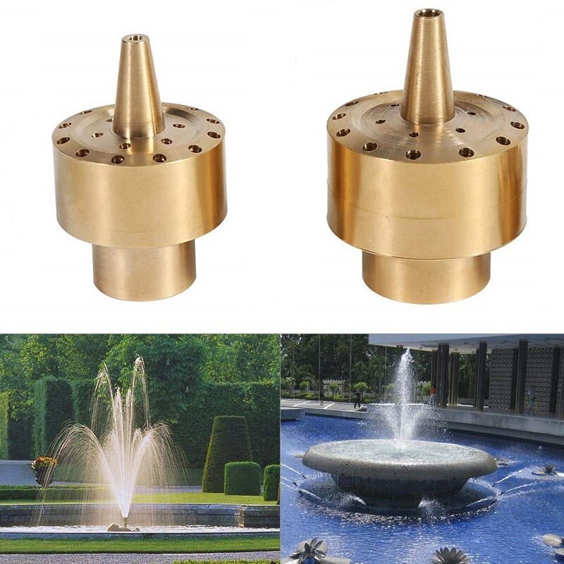 2Stck Durcheinander Blume Spalte Feuerwerk Brunnen Düsen Garten Landschaft Brunnen Garten Teich Dekoration Brunnen Ausrügestochen 1/2 Zoll