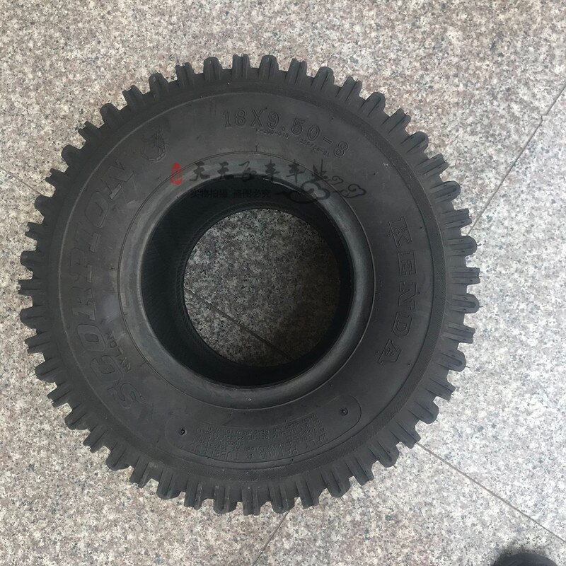 XUANKUN ATV 8-Inch Tires Before The 19X7-8 Inch After 18X9.50-8 Inch Tires Off-Road Wheels