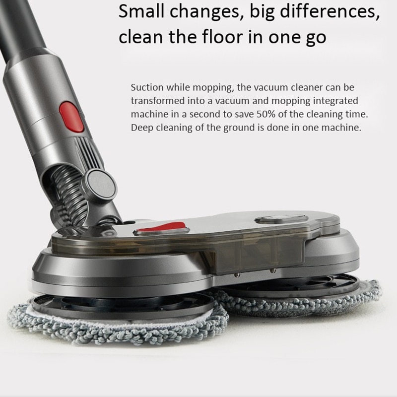 Elektrische Nat Droog Dweilen Hoofd Voor Dyson V7 V8 V10 V11 Vervangbare Onderdelen Met Water Tank Mop Hoofd Mop pads Water Cup