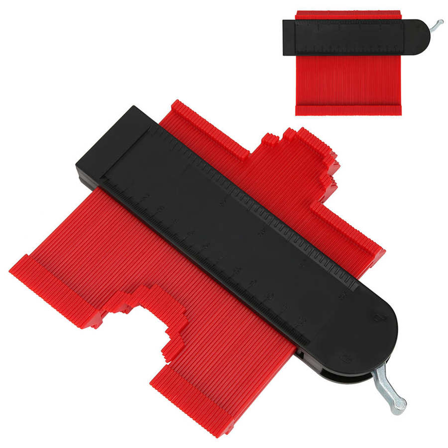 Measuring Tools 5in Contour Gauge Irregular Shape Gauge Edge Shaping Tool for Measuring Work Calibro