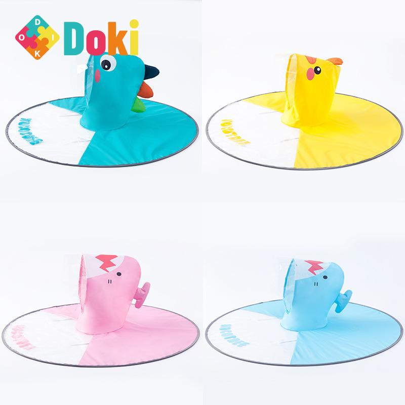 Ufo Regenjas Netto Celebrity Kinderen Regenjas Jongens En Meisjes Mantel-Stijl Poncho Baby Paraplu Hoed Kleuterschool Kids Studenten