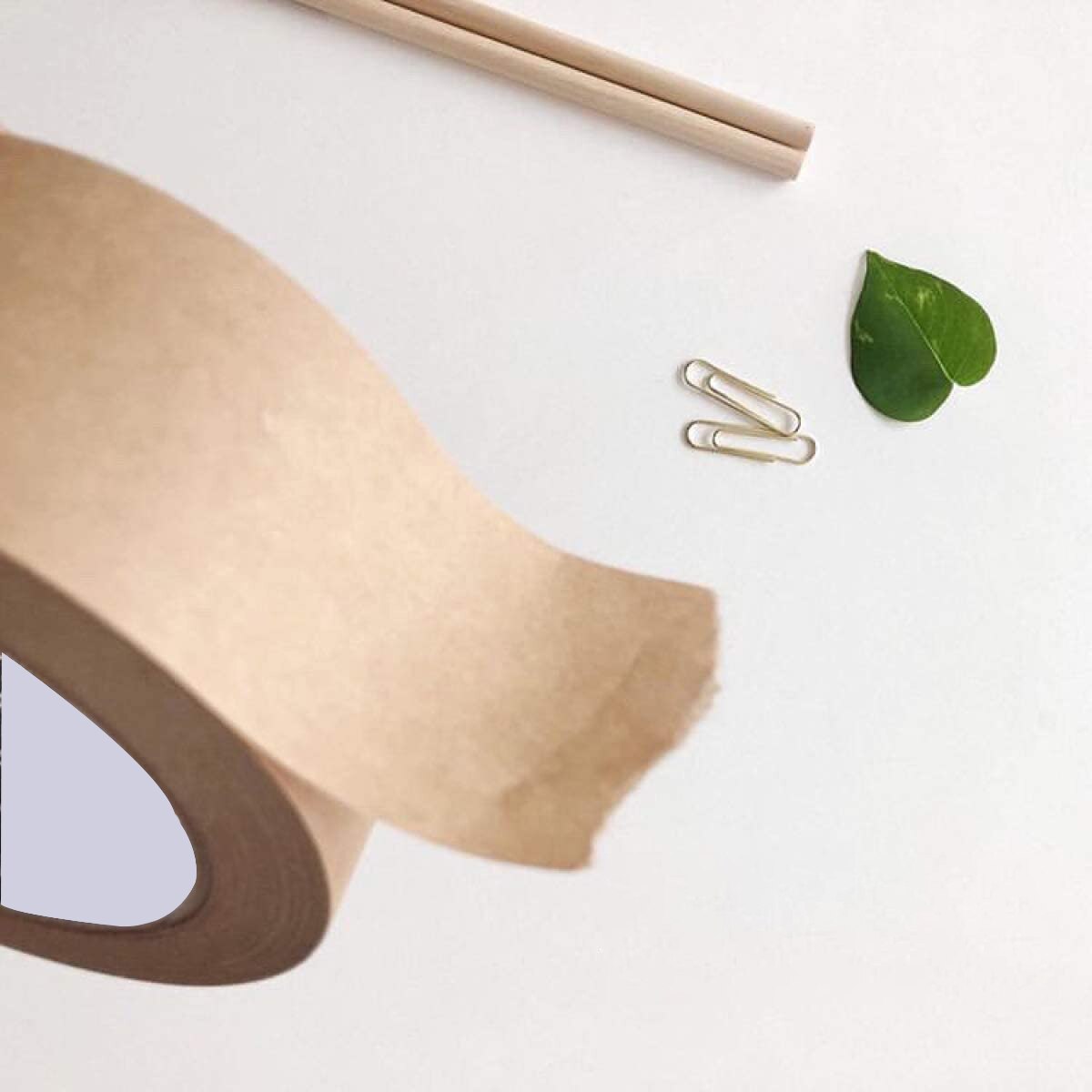 Ultra Durable Water-Activated Tape for Secure Packing. 30 meters long Brown Kraft Gum Tape